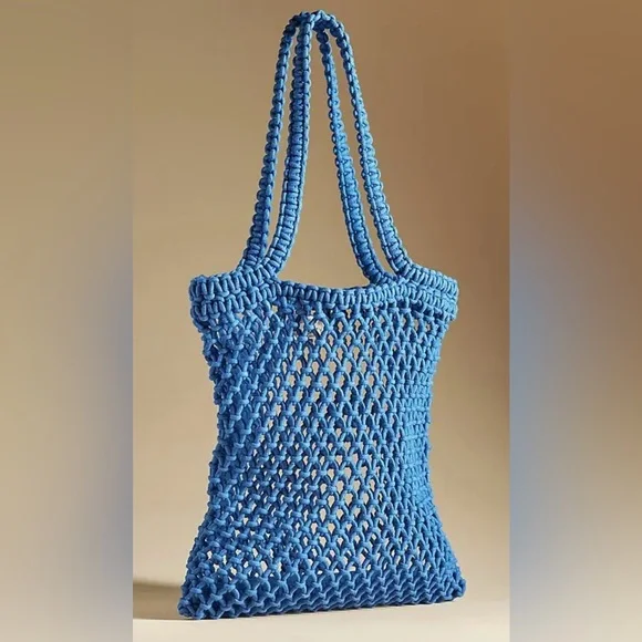 Faherty Sunwashed Woven Market Tote ๐๐๐ - Picture 1 of 5